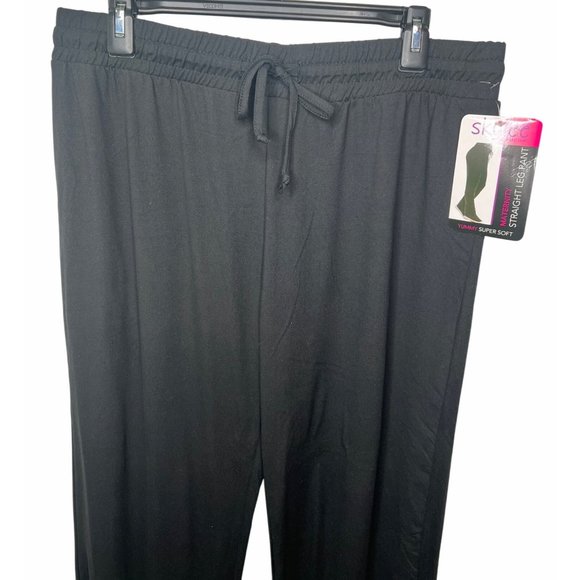 Skylee Collection Black Maternity Super Soft Leg Pants XL - Picture 4 of 10